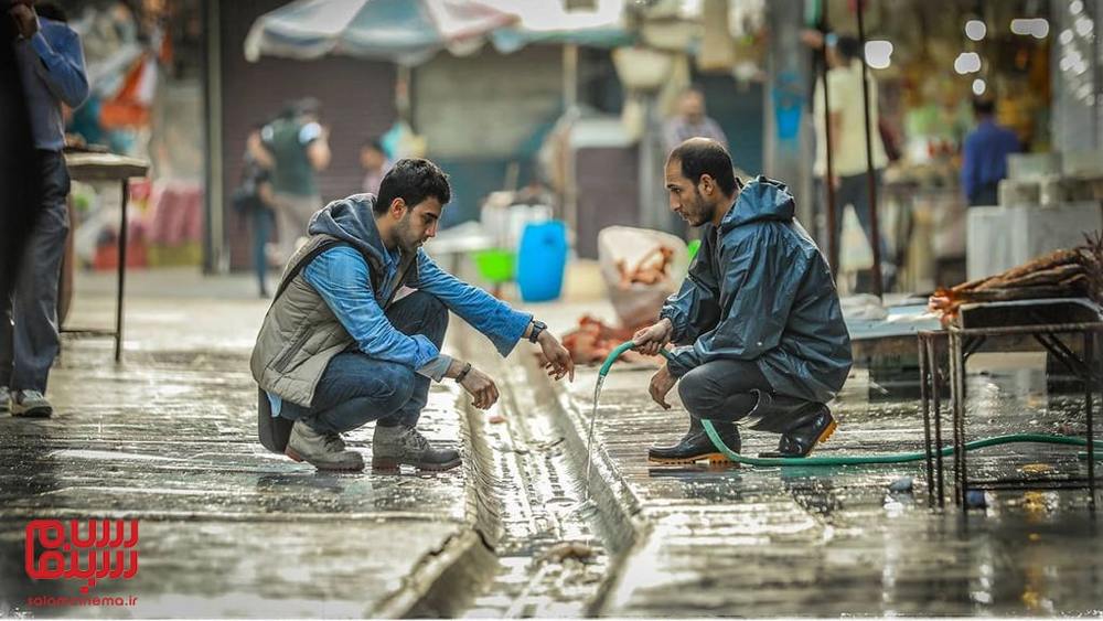 محمد صادقی در نمایی از سریال «افرا»